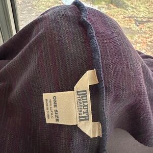 Duluth Trading Purple scarf